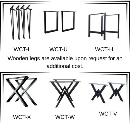 Solid Walnut Dining Table – Handmade Natural Wood Table